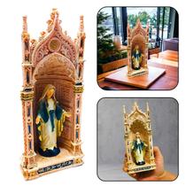 Capela Imagem Nossa Senhora das Graças Resina 20 cm Capela Imagem Nossa Senhora das Graças Resina 20 cm