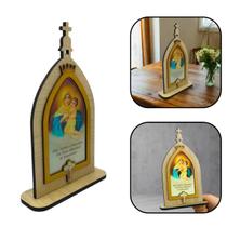 Capela Mãe Rainha com Coroa Grande 25 cm Capela Mãe Rainha com Coroa Grande 25 cm
