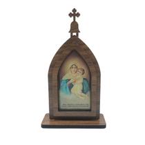 Capela Mãe Rainha Schoenstatt Madeira 19 Cm