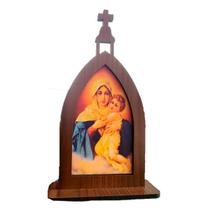 Capela Mãe Rainha Schoenstatt Madeira 24cm