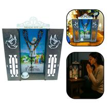 Capela Oratório com Terço Nossa Senhora de Fátima