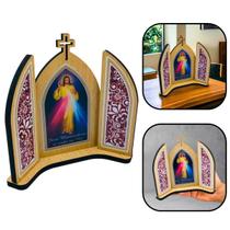 Capela Oratório Jesus Misericordioso Divina Misericórdia com Oração