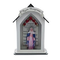 Capela Oratório Nossa Senhora das Lágrimas com Oração - FORNECEDOR 54
