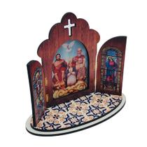Capela Portuguesa Divino Pai Eterno Madeira MDF