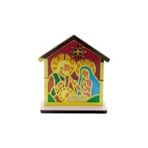 Capela Presépio Sagrada Família Estilizado 13cm Capela Presépio Sagrada Família Estilizado 13cm