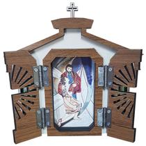 Capela Santuário Pai das Misericórdias com Porta 16 cm