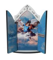 Capelinha c/ Portas São Miguel Arcanjo Grande MDF - 26 cm