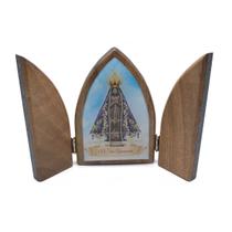 Capelinha De Mesa Nossa Senhora Aparecida com Porta