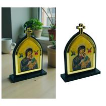 Capelinha Nossa Senhora do Perpétuo Socorro 14 cm Capelinha Nossa Senhora do Perpétuo Socorro 14 cm