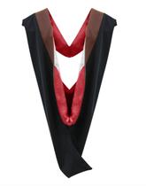 Capelo de Formatura CLERKMANS - Bacharelado e Mestrado - Unissex Capelo de Formatura CLERKMANS - Bacharelado e Mestrado - Unissex