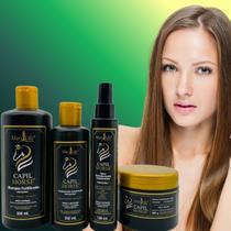 Capil Horse Mary Life Profissional Shampoo, Condicionador, Máscara e Spray