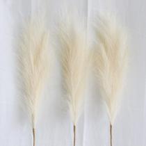Capim dos pampas artificial 80cm branco