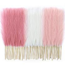 Capim-dos-pampas artificial Faylifeway 50 peças 43 cm rosa blush decorativo Capim-dos-pampas artificial Faylifeway 50 peças 43 cm rosa blush decorativo