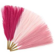 Capim-dos-pampas artificial Serwalin Hot Pink & Blush & Pink 45cm Capim-dos-pampas artificial Serwalin Hot Pink & Blush & Pink 45cm