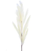 Capim dos pampas decorativo cor bege 8,5cm