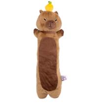 Capimanga Pelúcia Almofada Capivara 55 Cm - Polibrinq PLC05 Capimanga Pelúcia Almofada Capivara 55 Cm - Polibrinq PLC05