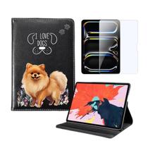 Capinha 360º Capa Giratória para Ipad 11 Pro Personalizada + Pelicula Proteção de Vidro