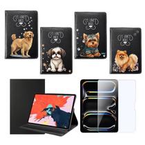 Capinha 360º Capa Giratória para Ipad 11 Pro Personalizada + Pelicula Proteção de Vidro - Yorkshire