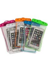 Capinha á Prova D' Água para Celular Universal Impermeável Cor:Azul