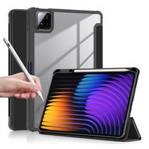 Capinha Acrílico Slot Caneta Para Xiaomi Pad 7 11.2 + Stylus