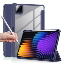 Capinha Acrílico Slot Caneta Para Xiaomi Pad 7 11.2 + Stylus