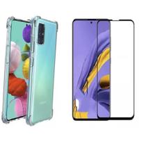 Capinha Anti Choque + Película de Vidro 3D Para Samsung Galaxy A71 - R&M ACESSORIO