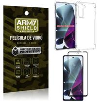 Capinha Anti Impacto Moto G200 5G + Película Vidro 3D - Armyshield