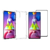 Capinha Anti Impacto + Pelicula 3d de Vidro Samsung Galaxy M51 Capinha Anti Impacto + Pelicula 3d de Vidro Samsung Galaxy M51