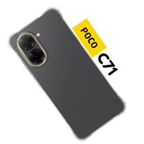 Capinha Anti Impacto Transparente Compatível Para Poco C71 Capinha Anti Impacto Transparente Compatível Para Poco C71