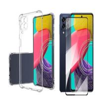 Capinha Anti Queda + Película Vidro 3D Compativel Para Samsung Galaxy M53 (5G)