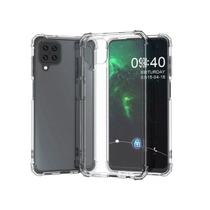 Capinha Anti Queda Reforçada AirBag Para Galaxy A12 Tela 6.5 - ELXCASES