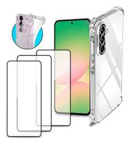 Capinha Anti Shock Para Samsung A56 5g 6.5 + 2 Películas 3d Capinha Anti Shock Para Samsung A56 5g 6.5 + 2 Películas 3d