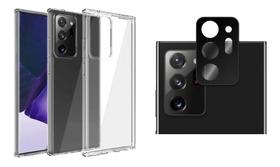 Capinha Anti-shock + Película Câmera P/ Galaxy Note 20 Ultra