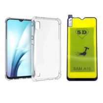 Capinha Antichoque E Película Gel 5D Samsung Galaxy A10
