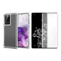 Capinha Antichoque + Gel 5D Para Samsung Galaxy S20 Ultra