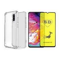 Capinha Antichoque + Película Gel 5D Para Samsung Galaxy A70