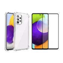 Capinha Antichoque + Pelicula Vidro 3D Para Samsung A52 5G