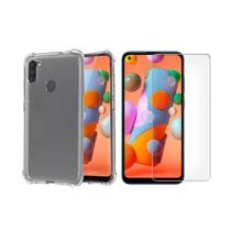 Capinha Antichoque + Película Vidro Para Samsung A11 / M11