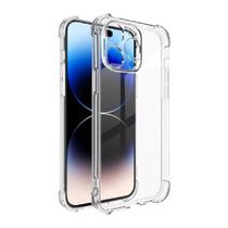 Capinha Antichoque Silicone Transparente Compatível com Iphone 16 Pro Capinha Antichoque Silicone Transparente Compatível com Iphone 16 Pro