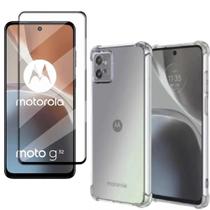 Capinha Antishock Moto G32 + Película De Vidro 3D