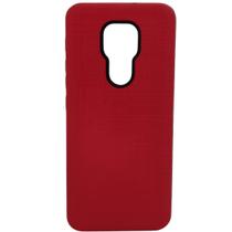 Capinha Armadura Moto G9 Normal Vermelha Capa Case Ultra