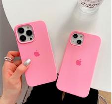 Capinha Aveludada Compativel 13 Pro -ROSA