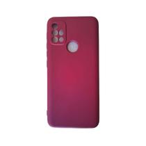 Capinha Aveludada para Moto G10 / G30: Proteção de Câmera e Qualidade em Silicone