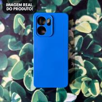 Capinha Aveludada Para Oppo Reno 13F ou Kit Com Película 3D / Hidrogel / Privativa