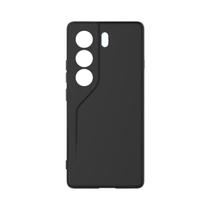 Capinha Aveludada Para TECNO CAMON 40 PRO ou Kit Capa e Película Hidrogel / Gel Privacidade
