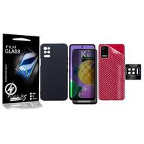 Capinha Aveludada + Pel 3d Privacidade + Camera + Traseira P/ LG K62 LMK520BMW - Cell In Power25