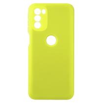 Capinha Capa Amarelo Fosca Lisa Premium Celular compatível Moto G31 Xt2173-1 - Cell In Power25