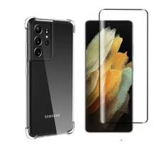 Capinha Capa Anti Impacto Galaxy S21 Plus + Pelicula Capinha Capa Anti Impacto Galaxy S21 Plus + Pelicula