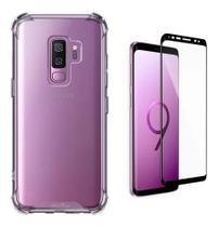 Capinha Capa Anti Impacto Galaxy S9 Plus + Pelicula 3d