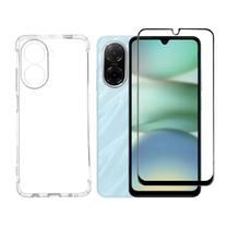 Capinha Capa Anti Impacto Shock e Pelicula Vidro 3d Compatível com Xiaomi Redmi A5